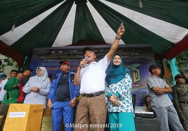 Ribuan Warga Tumpah Ruah Dijalan Bersama Wakil Bupati Said Hasyim